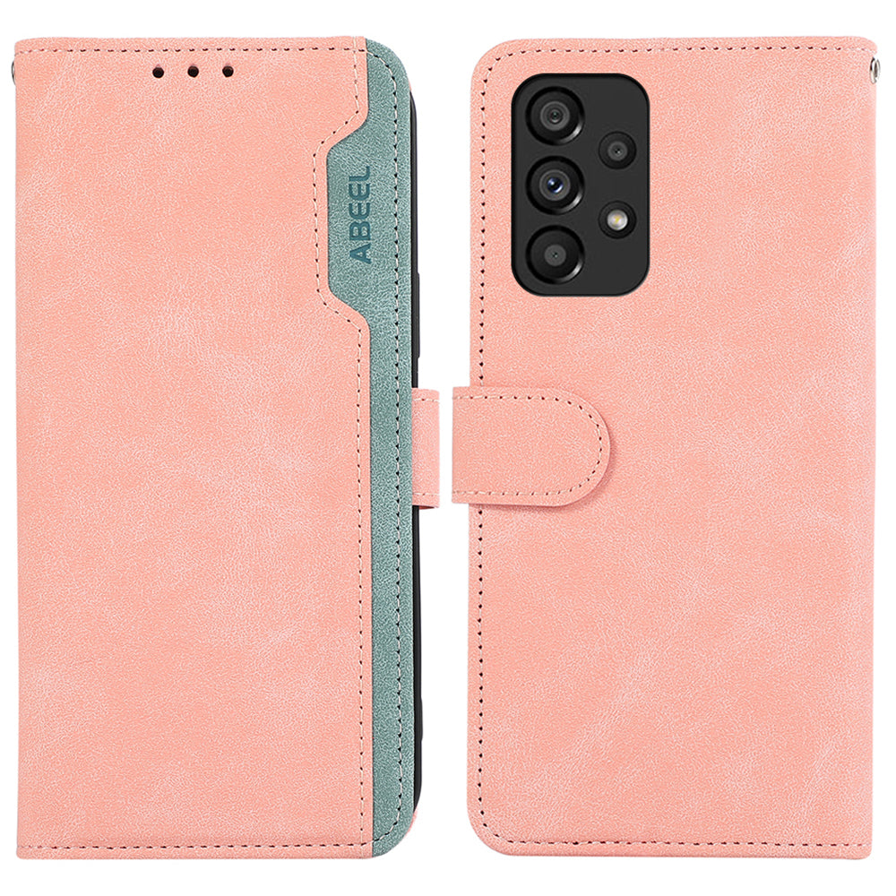 ABEEL PU Leather Cover for Samsung Galaxy A23 4G / A23 5G (Global Version) Anti-scratch Phone Case RFID Blocking Wallet ABEEL PU Leather Cover for Samsung Galaxy A23 4G / A23 5G (Global Version) Anti-scratch Phone Case RFID Blocking Wallet
